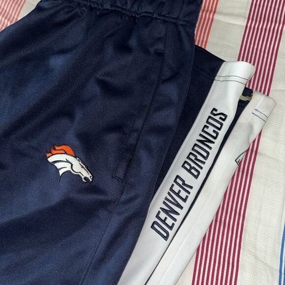 Denver Broncos NFL equipment field football sweatpants track work out pants XXL - Picture 7 of 7